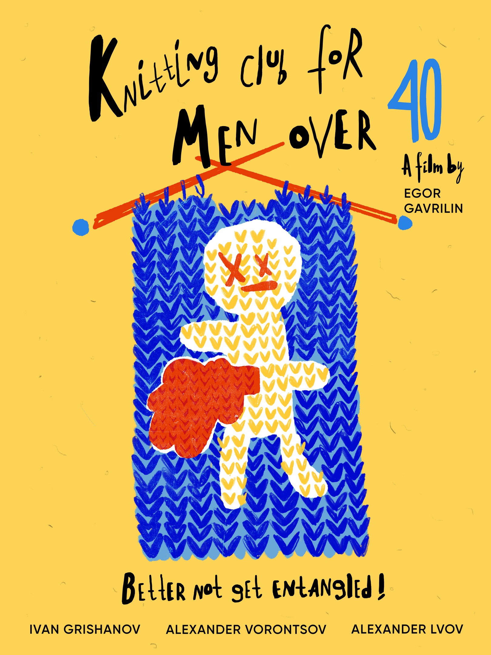 KNITTING CLUB FOR MEN OVER 40_poster_eng